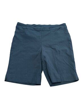 Chico's Shorts Size 3 16 XL Black Pullon Stretch